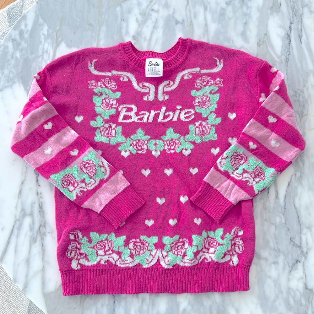 Barbie sweater-read sizing!